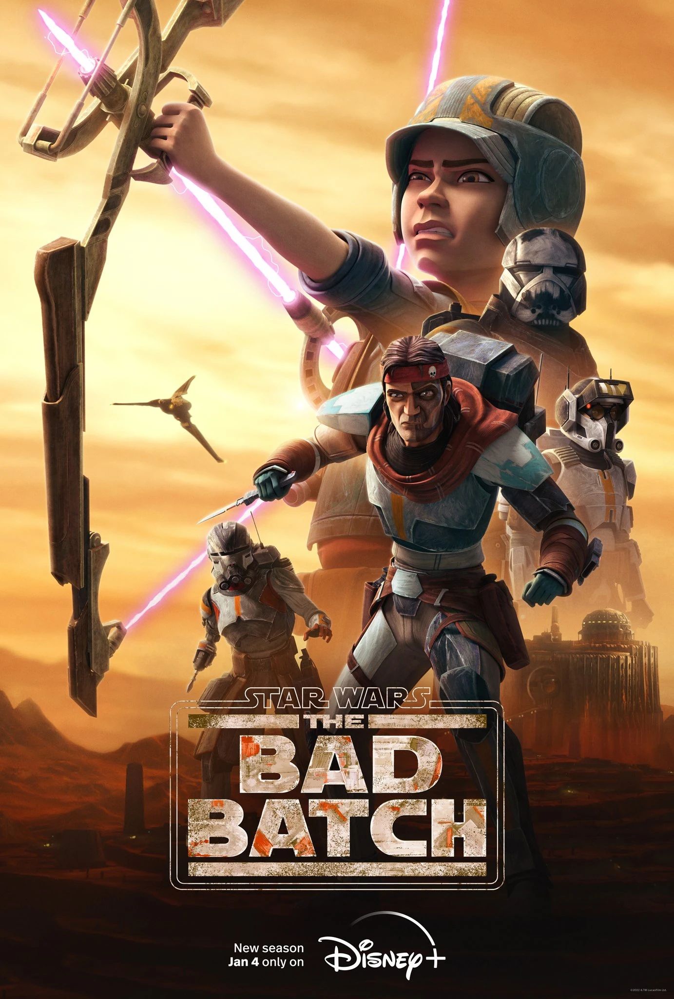 Star Wars: The Bad Batch 2x01 Spoils of War premier